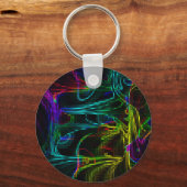 abstrakt farbig schlüsselanhänger (Vorderseite)