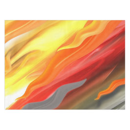 Abstrakt farbig tischdecke