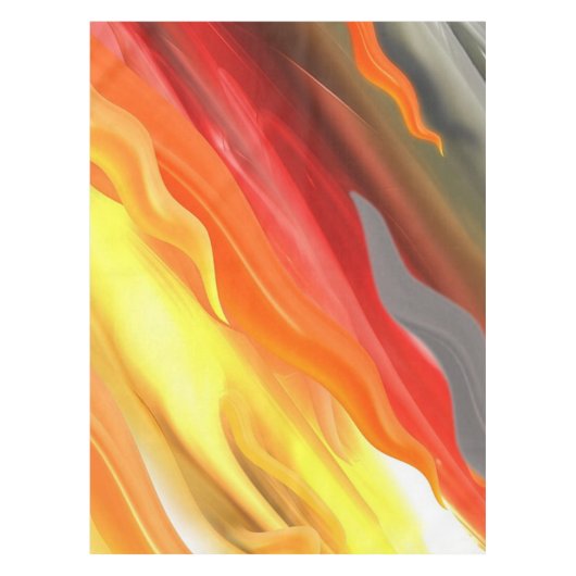 Abstrakt farbig tischdecke (Vorderseite)