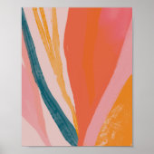 Abstrakt Fauna Poster (Vorne)