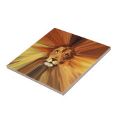 Abstrakt Fierce Lion Fliese (Seite)