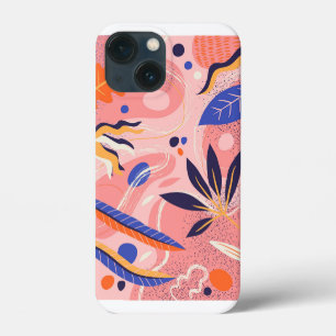 abstrakt flach floral Case-Mate iPhone hülle