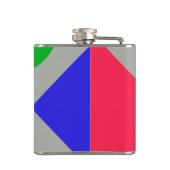 Abstrakt Flachmann (Rückseite)