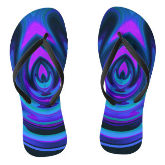 Abstrakt Flame 1 Badesandalen