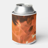 Abstrakt Flame Koozie Dosenkühler (Kanne Vorderseite)