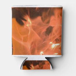 Abstrakt Flame Koozie Dosenkühler