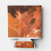 Abstrakt Flame Koozie Dosenkühler (Rückseite)