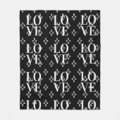 Abstrakt Fleecedecke (Vorderseite)