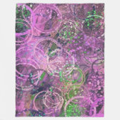 Abstrakt Fleecedecke (Vorderseite)