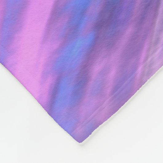 Abstrakt Fleecedecke (Ecke)