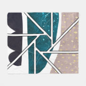 Abstrakt fleecedecke (Vorderseite (Horizontal))