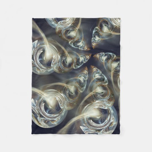 Abstrakt Fleecedecke (Vorderseite)