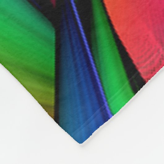 ABSTRAKT FLEECEDECKE (Ecke)