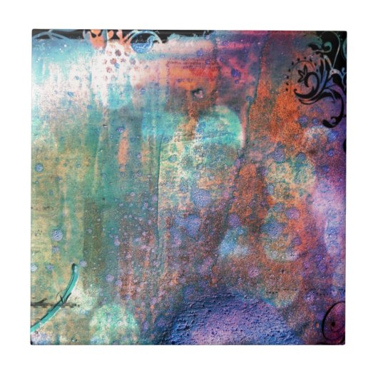 Abstrakt Fliese (Vorderseite)