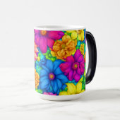 Abstrakt Floral #5 - Verwandlungstasse (VorderseiteRechts)