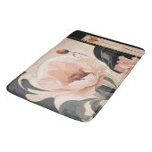 "Abstrakt Floral" Badematte (Schrägansicht)