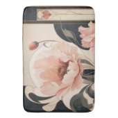 "Abstrakt Floral" Badematte (Vorderseite Vertikal)