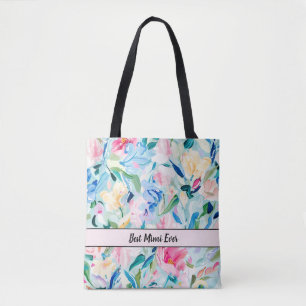 Abstrakt Floral Bester Mimi je Tasche