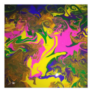 Abstrakt Fotodruck
