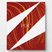 Abstrakt Fotoplatte (Vorderseite)