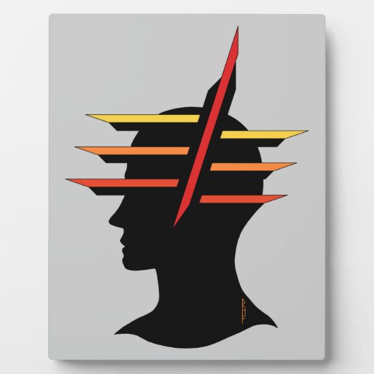 Abstrakt Fotoplatte (Vorderseite)