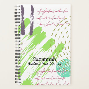 Abstrakt Freehand Doodle Planer