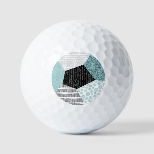 Abstrakt Freehand Zeichnend: künstlerischer Hinter Golfball (Vorderseite)