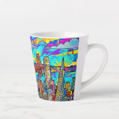 Abstrakt Frisco Milchtasse (Rechts)