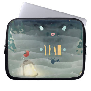 Abstrakt _frry christmas_funda_10 laptopschutzhülle