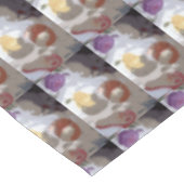 Abstrakt Fruchtmotif Tischdecke (Schrägansicht)