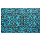 Abstrakt Fun Blue Zebra Stripe Stoff (Fat Quarter (45,7 x 55,9 cm))