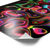 Abstrakt Funky 90 Fotodruck (Ecke)