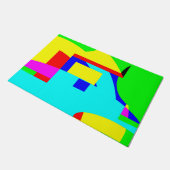 Abstrakt Fußmatte (Schrägansicht)