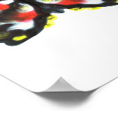 Abstrakt G132 Poster (Ecke)