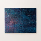 Abstrakt Galaxy Glitzer Paint Pattern Puzzle (Horizontal)
