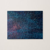 Abstrakt Galaxy Glitzer Paint Pattern Puzzle (Horizontal)