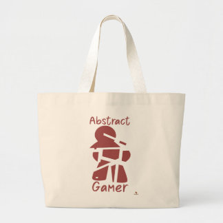 Abstrakt Gamer Fun gebrochen Meeple Coole Kunst Jumbo Stoffbeutel