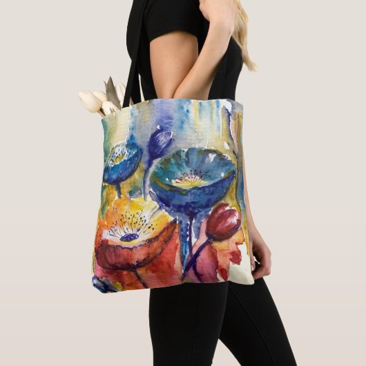 Abstrakt Garden All-Over-Print-Tasche Tasche (Von Nahem)
