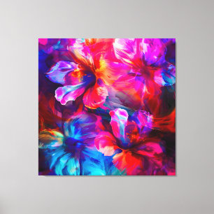 Abstrakt Garden Bloom Leinwanddruck
