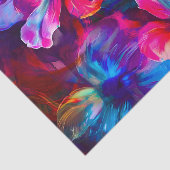 Abstrakt Garden Bloom Seidenpapier (Ausschnitt)
