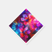 Abstrakt Garden Bloom Serviette (Ecke)