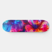 Abstrakt Garden Bloom Skateboard (Horizontal)