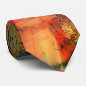 Abstrakt Gauguin Tahiti Colors Krawatte (Gerollt)