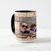 Abstrakt gebrannter Siena-Marmor-Granit personalis Tasse (Vorderseite Links)