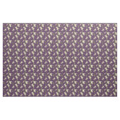 Abstrakt Gecko Cactus Ethnic Lila Pattern Stoff (Yard (91,4 cm))
