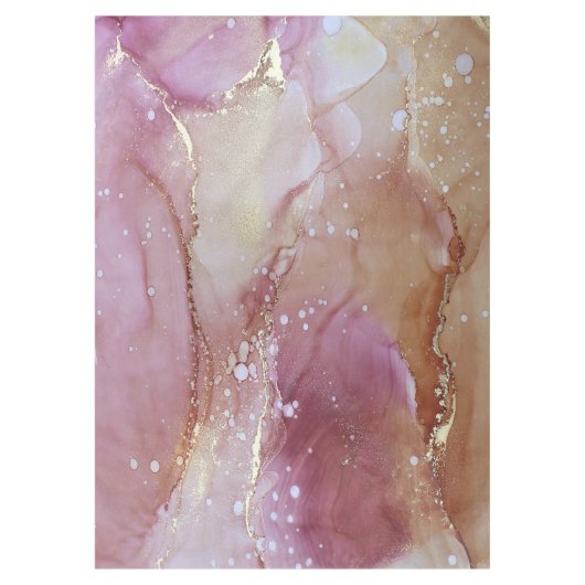 Abstrakt gefärbte Tablette Tischdecke (Vorderseite)