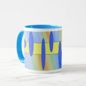 abstrakt gelb tasse (Vorderseite Links)