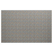 Abstrakt Gelbe Sonnenblumen auf blau Stoff (Yard (91,4 cm))