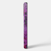 ABSTRAKT GEM MONOGRAM lila Case-Mate iPhone Hülle (Rückseite / Links)