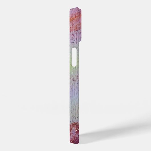 ABSTRAKT GEM MONOGRAM lila gelb Case-Mate iPhone Hülle (Rückseite / Rechts)